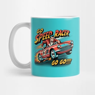 Vintage Go Speed Racer Go Go!!! Mug